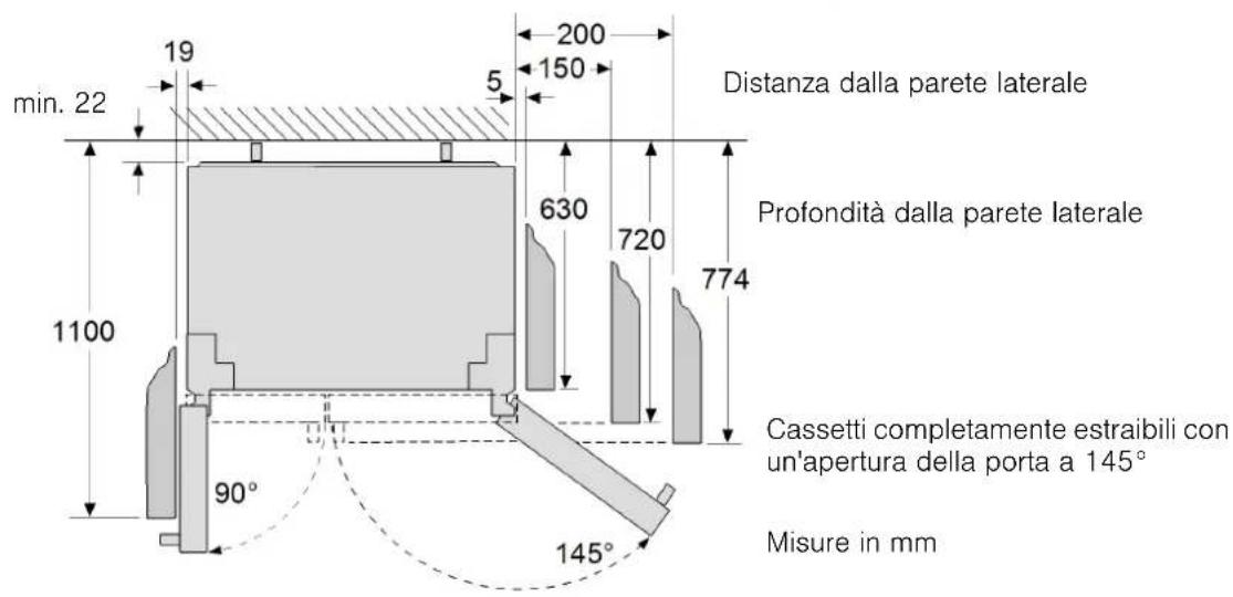 NEFF KA3902B20G - Misure di installmente - 3