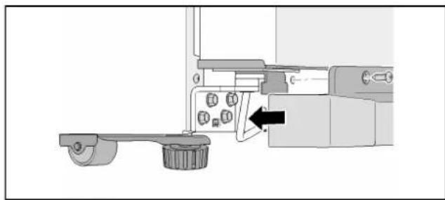NEFF KA3902B20G - Wanneer het apparaat exact horizontal is gesteld, maar een apparaatdeur lager staat: - 3