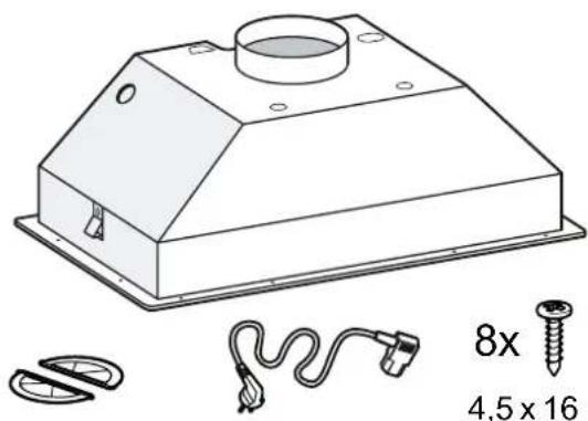 NEFF D51NAA1C0B - Scope of delivery - 1