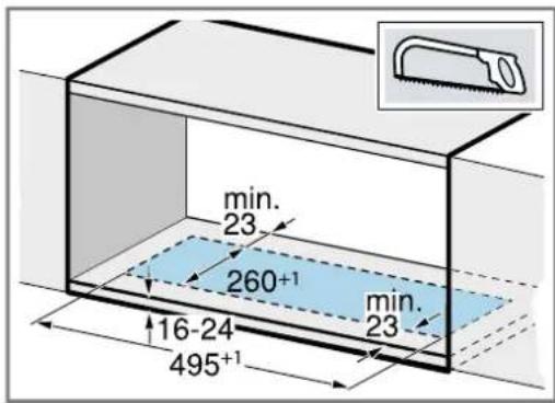 NEFF D51NAA1C0B - Préparer le meuble - 1