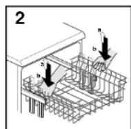 IBERNA LS LSI 67 - ADJUST BASKET TO THE LOWER POSITION: - 2