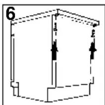 IBERNA LS LSI 67 - Onder of tussenbouw (Wanneer het onder een werkblad is geplaatst) - 2