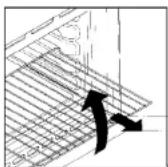 IBERNA FI 0103 N - Griglie forno - Sistema di arresto - 1