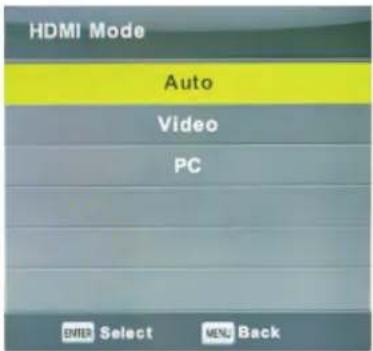 XD 24H2ESAT - HDMI Mode - 1