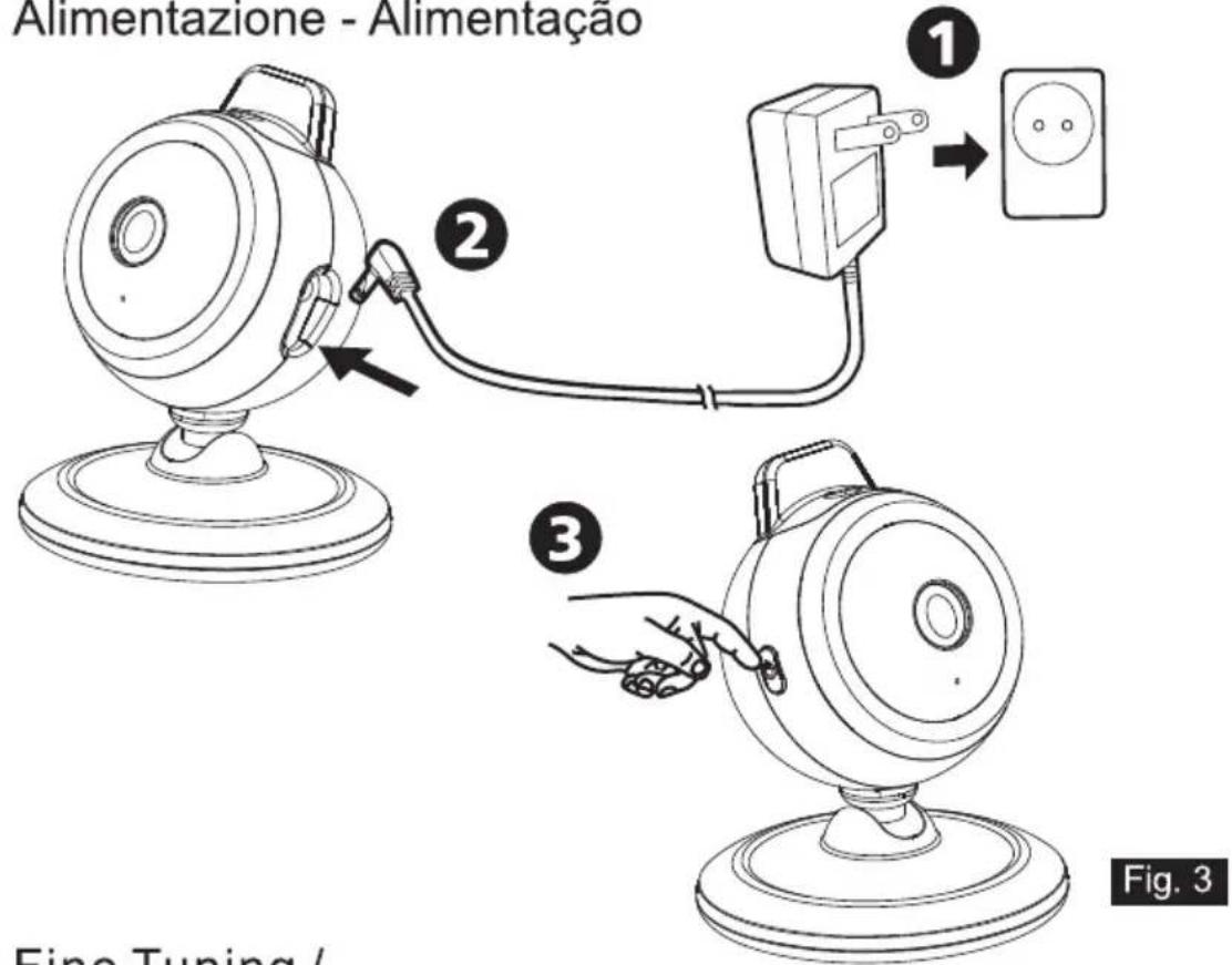 Mx Onda MXSVB7484 - Camera Setup / Installation de laamera / Configuracion de la CAMERA / Kameraeinrichtung / Configurações daamera - 1