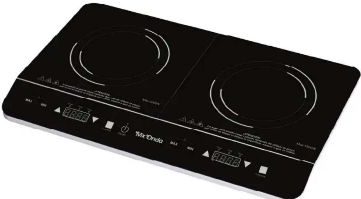 Mx Onda MXPIP2199 - DOUBLE PORTABLE INDUCTION COOKER - 1