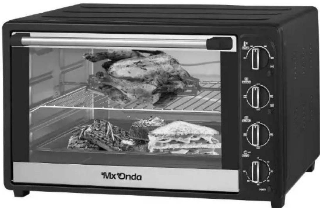 Mx Onda MXHC2600 - HORNO DE SOBREMESA CON CONVECCIÓN - 1