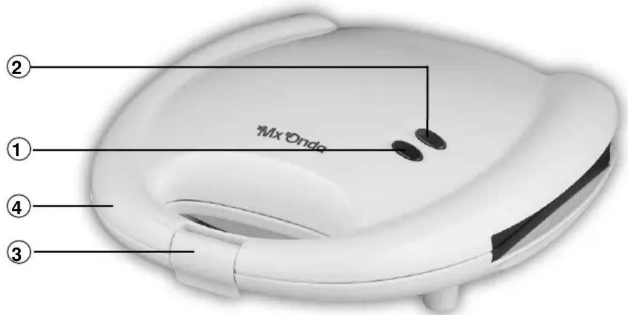 Mx Onda MXGR2160 - CONTROLES E FUNÇÉS - 1
