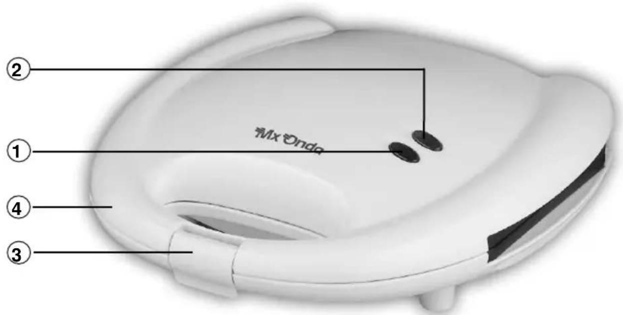 Mx Onda MXGR2160 - CONTROLES Y FUNCIONES - 1