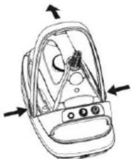 Mx Onda MXCPV2037C - Handle for transporting the steam station - 2