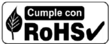 Cumple con RoHS✓