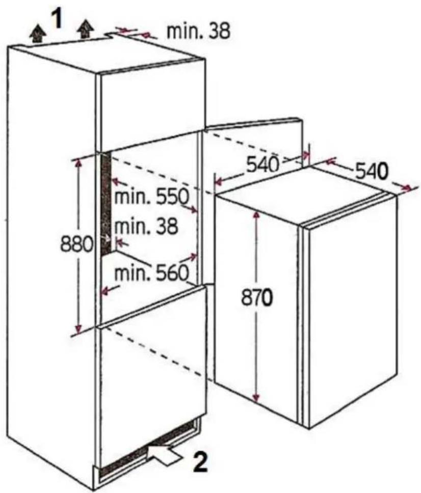 PKM KS130.0A+EB - Afmetingen A/B - 1