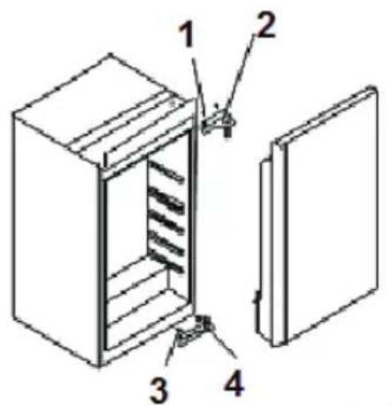 PKM KS120.4A+EB - Changement de la butée de porte - 1