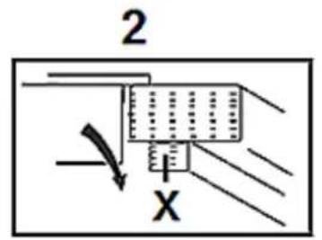 PKM EBGK2TC - [ \mathrm{C} = \frac{\text{FENTE DE VENTILATION}}{\mathrm{E}} = \frac{\text{SORTIE D'AIR}}{} ] - 2