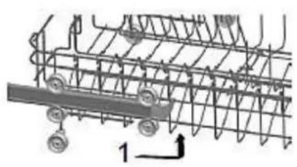 PKM DW9A++7FI - Upper dish rack - 2