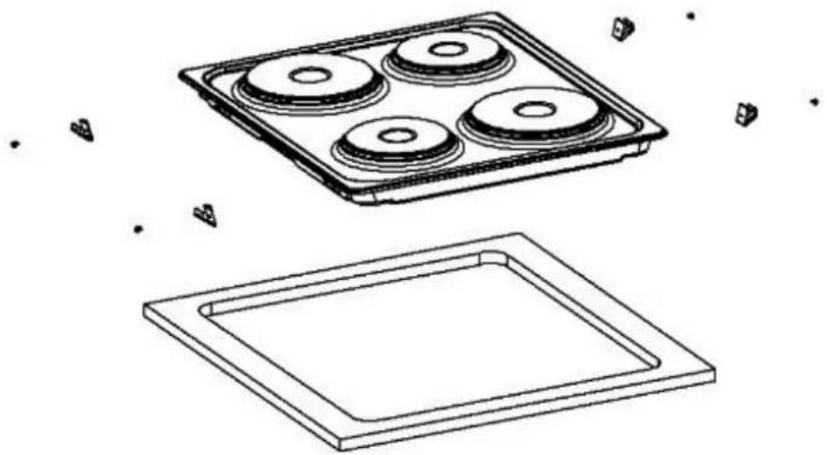 PKM BIC3 IKPIX2 - Installation/table de cuisson - 1