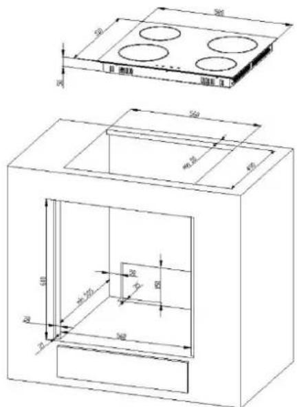 PKM BIC3 IGKIX2 H - Installation/hob - 1