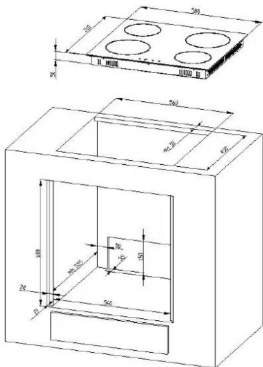 PKM BIC3 IGKIX2 H - Einbau des Kochfelds - 1