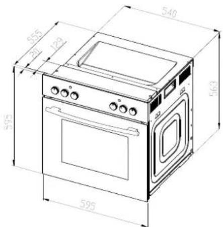 PKM BIC3 IGKIX2 H - Installatie van de oven - 1
