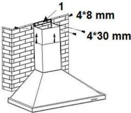 PKM 90992H - Installation of the chimney - 3