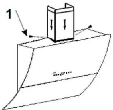 PKM 904090W - Installation of the chimney - 1