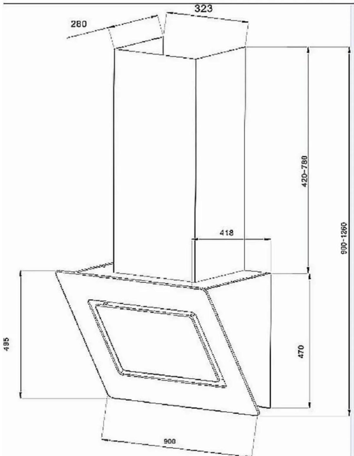PKM 904090W - Technische Zeichnung/technical drawing/dessin technique/Technische tekening - 1