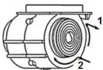 PKM 6004W - Kohlefilter - 1