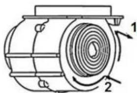 PKM UBH6002T - Kohlefilter - 1
