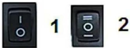 PKM UBH6002T - Control panel - 1