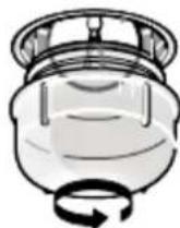 PKM F72 - Replacing of the illuminant - 1