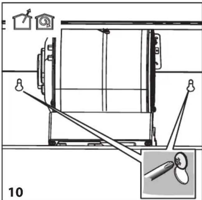 BEKO HCA62741BH - Garu rinktuvo tvirtinimas prie sienos - 4