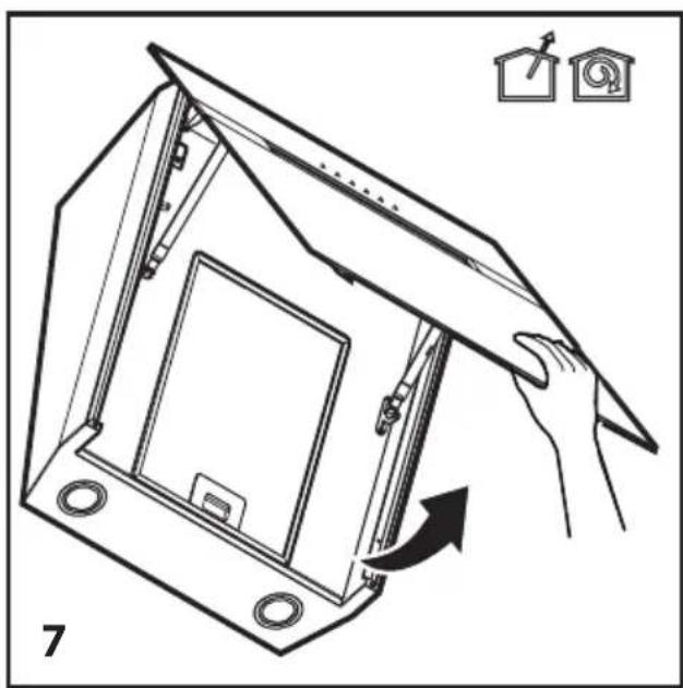 BEKO HCA62741BH - Davlumbazin Duvara Montaji - 1