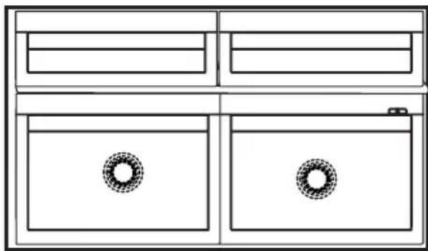 BEKO DNE65020X - Blauw licht (OPTIONEEL) - 1