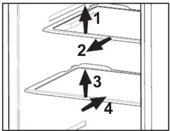 BEKO DNE65020X - Sliding Body Shelves - 1