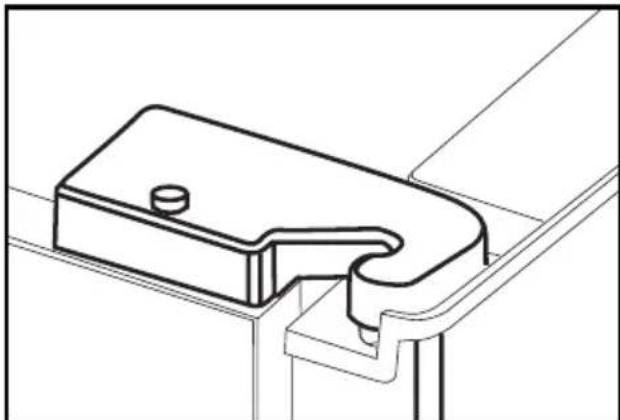 BEKO GNEV120S - Tarpelio tarp viršutinių durelių reguliavimas - 4