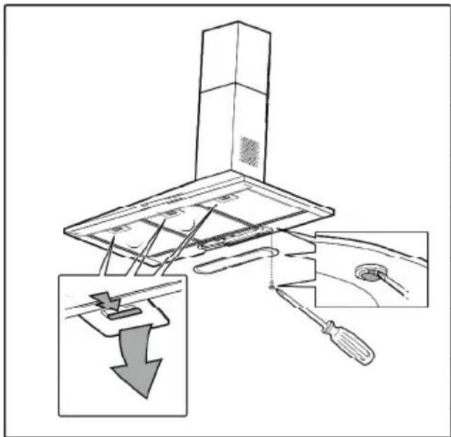 BEKO HCP61310IH - Vervanging van de lamp - 1