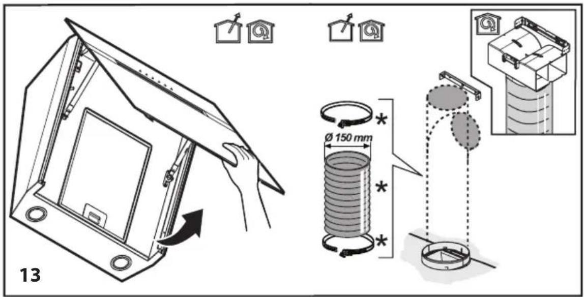 BEKO HCA92844WH - Wymiana lamp - 2