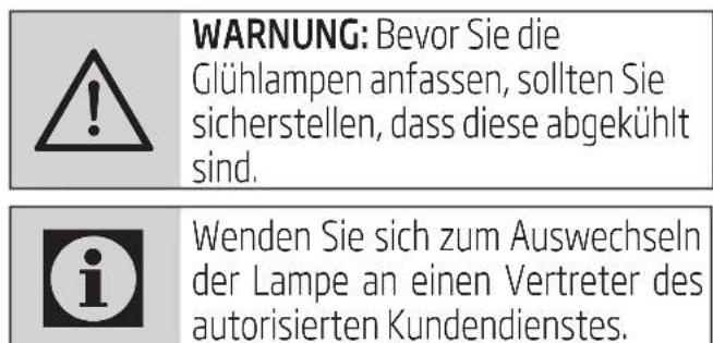 BEKO HCA92844WH - Lampen austauschen - 1