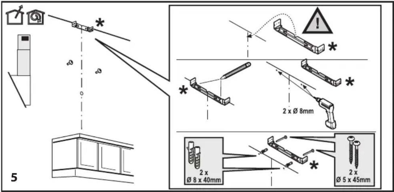 BEKO HCA92844WH - Davlumbaz Baca Montaji - 1