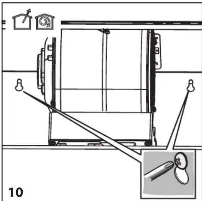 BEKO HCA92844WH - Montáž digestoře na stěnu - 4