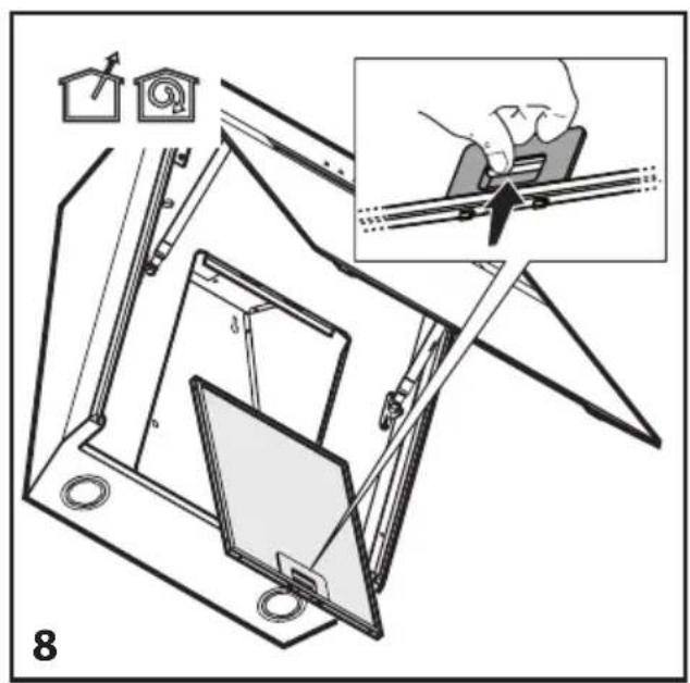 BEKO HCA92844WH - Montaggio della cappa sulla parete - 2
