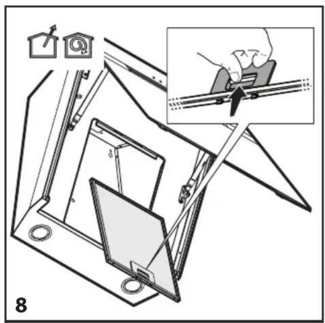 BEKO HCA92844WH - Montage de la hotte au mur - 2