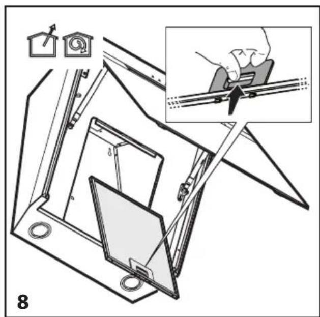 BEKO HCA92844WH - Montagem do exaustor na parede - 2