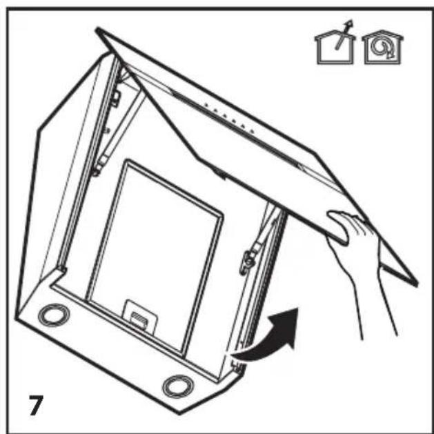 BEKO HCA62844WH - Garu rinktuvo tvirtinimas prie sienos - 1