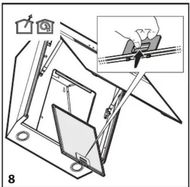 BEKO HCA62844WH - Crno6BaHe Ha a6cop6aTopa Ha cTeHaTa - 2