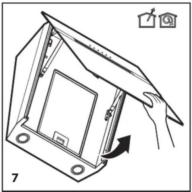 BEKO HCA62844WH - Crno6BaHe Ha a6cop6aTopa Ha cTeHaTa - 1