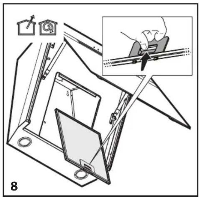 BEKO HCA62844GH - Montaggio della cappa sulla parete - 2