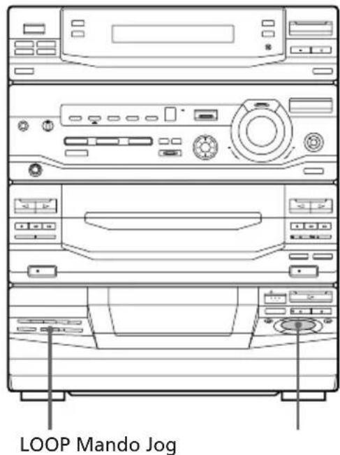 SONY LBTXB80AV - Reproduccion en bucle de una parte determinada del disco compactoro - 1