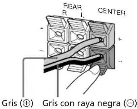 SONY LBTXB80AV - Conexión del altavoz central - 1
