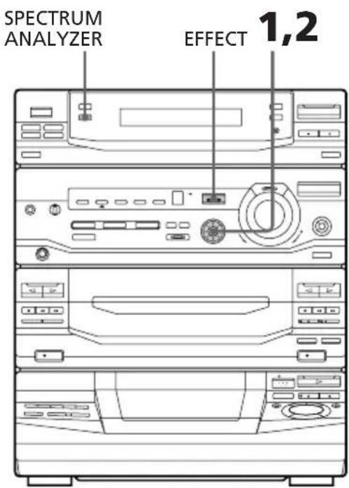 SONY LBTXB80AV - Selecionar a intensificacao dosom - 1